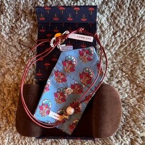 Chan Luu Red Necklace with Pearl Accent